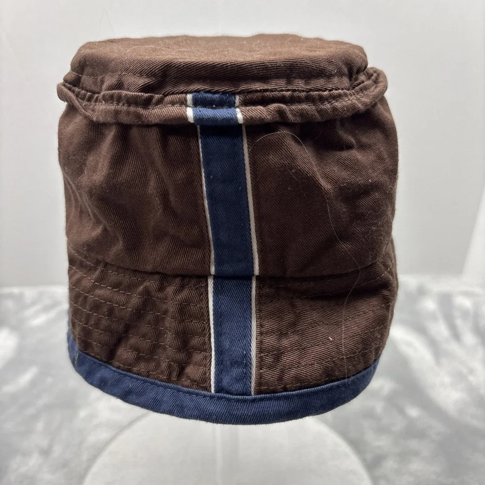 Oshkosh Cute Lightweight Nylon Brown Bucket Hat size 0/3-6/9M